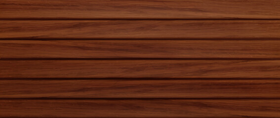 Wooden background, texture of brown wood planks
