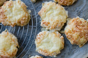 glutenfreie Käse Semmeln