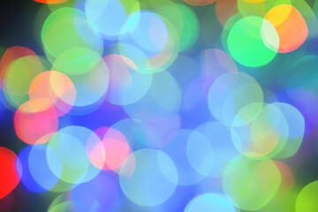 Abstract background with bokeh defocused light