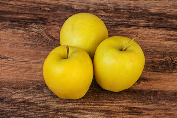 Sweet ripe and tasty Golden Apples