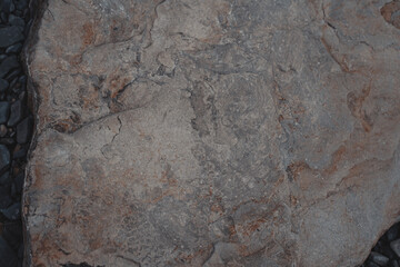 Gray stone. Stone texture, stone fragments