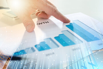 Analyzing growing results; multiple exposure