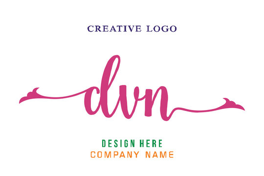 DVN lettering logo is simple, easy to understand and authoritative