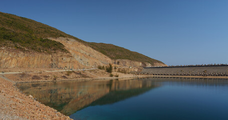 High Island Reservoir in Hong Kong Geo Park