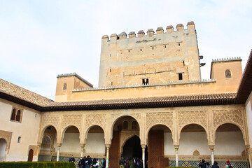 Fototapeta premium Picturesque impressions from the Alhambra in Spain