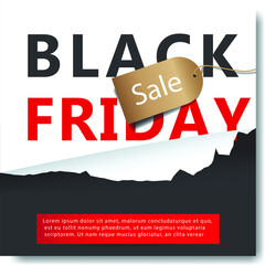 Black Friday Sale Social Media Post Template