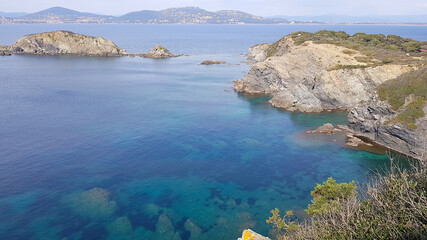 Giens Peninsula and the Ribaud islandsa, Hyeres, France