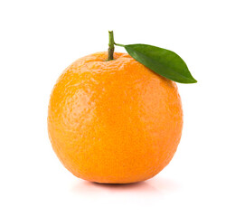 The orange isolated on white background