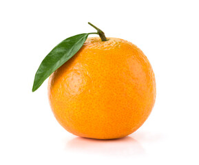 The oranges isolated on white background