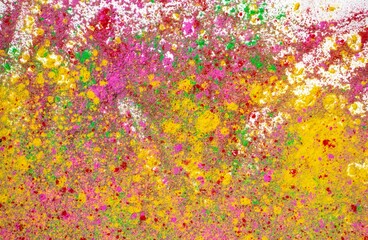 Obraz na płótnie Canvas Gulal or Holi Festival Color Wallpaper and Background in Horizontal Orientation