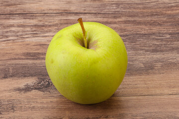 Ripe and sweet green apple