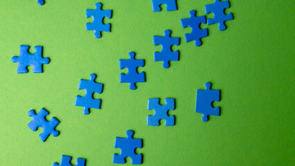 blue puzzles, textures and background
