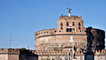 Castle of San Angelo Castel Sant Angelo, Rome, Italy