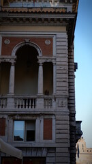 Venecian and beautiful blue window