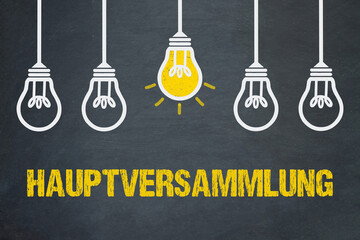 Hauptversammlung 