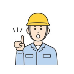 現場作業員　男女