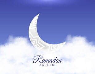 Fototapeta na wymiar Ramadan Kareem greeting background