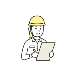 現場作業員　男女