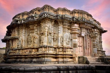 belur temple archaeological site