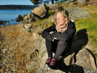Meditation am See