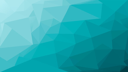 Obraz premium Polygons in blue and white pattern, geometric graphic with triangles.