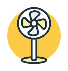 Fan Vector Icon