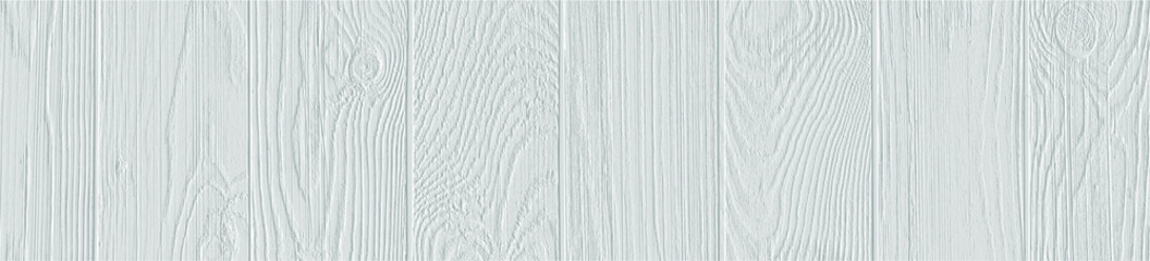 Cool white wood panel texture for backgrounds or design. Rustic wooden  wallpaper. Brushed pine grain wood template. Vector EPS10.