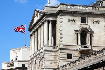 Fototapeta na wymiar Bank of England - British central bank