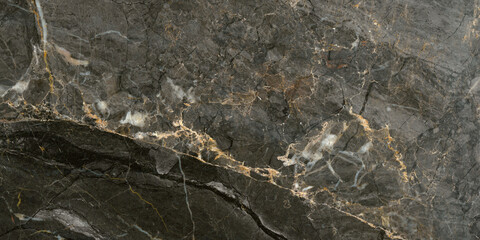 The scanned texture of marble, onyx in high quality. Black marble with gold veins. 