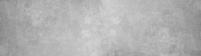 Fotobehang Wit grijs grijs steen beton textuur muur behang tegels achtergrond panorama banner © Corri Seizinger