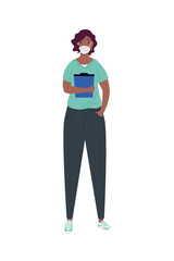 female afro surgeon