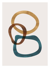 Trendy contemporary  abstract creative minimalist  composition for background,  wall decoration, postcard or brochure cover design art.  
EPS10 vector.