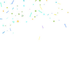 Sprinkles grainy. Cupcake donuts background.