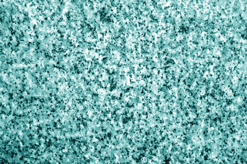 Fototapeta na wymiar Granite surface as background in cyan tone.