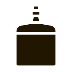 Alcohol Drink Bottle Icon Vector Glyph Illustration