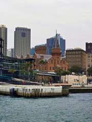 Obraz premium The Rocks, Sydney Harbour Sydney New South Whales, Australia. January 7th 2020