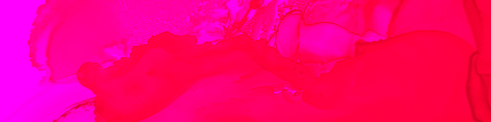 Luxury Watercolor. Pink Shibori Illustration.