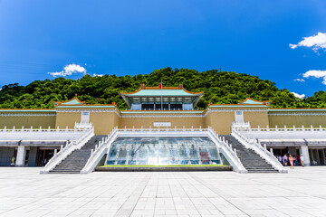 The Entrance of Taiwan National Palace Museum in Taipei, Taiwan. This is a Magnificent...