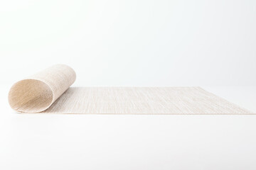 Table mat on a white background