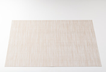 Table mat on a white background