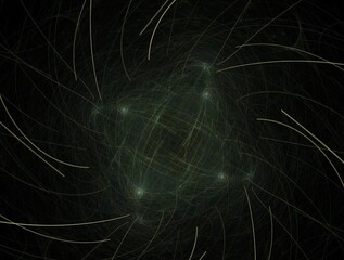 Imaginatory fractal background generated Image