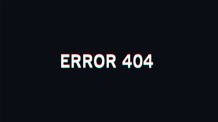 Error 404 Page Not Found. Vector illustration.