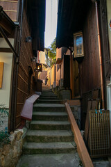 Obraz premium 有馬温泉の建物