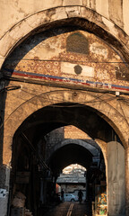 antique buildings in istanbul, turkey