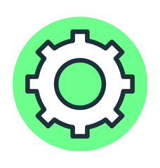 Cog Vector Icon