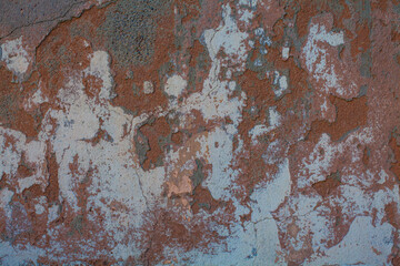 Old dirty cracked textured wall background