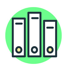 Arch Files Vector Icon