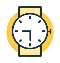 Watch Vector Icon