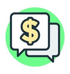 Chat Bubble Vector Icon