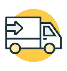 Shipping Vector Icon